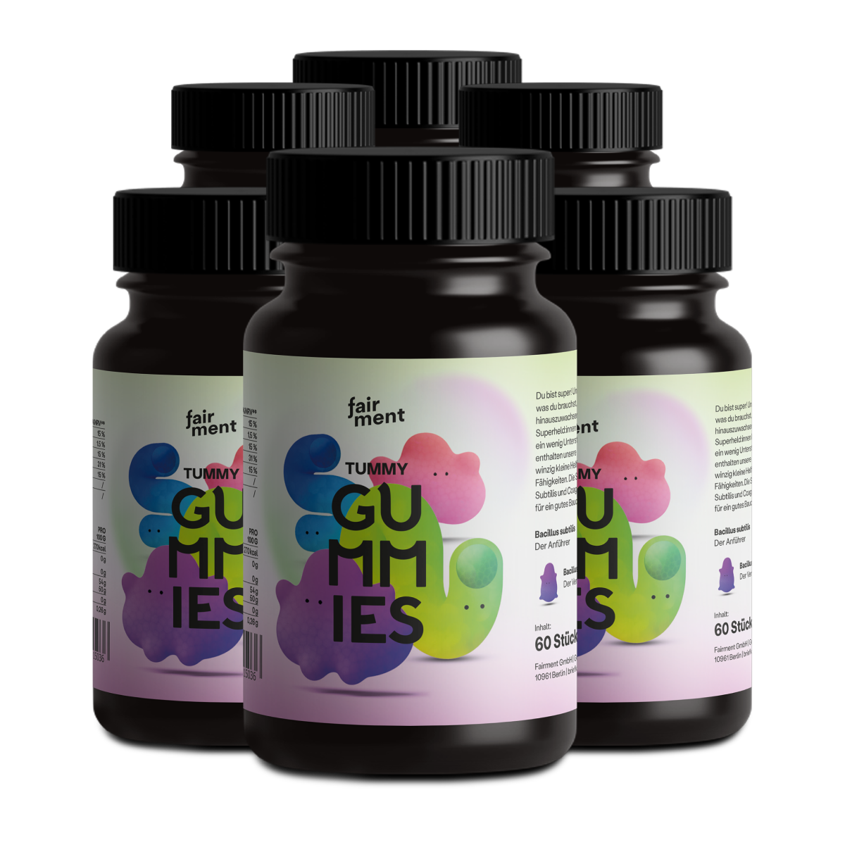 6 x Tummy Gummies Sparplan