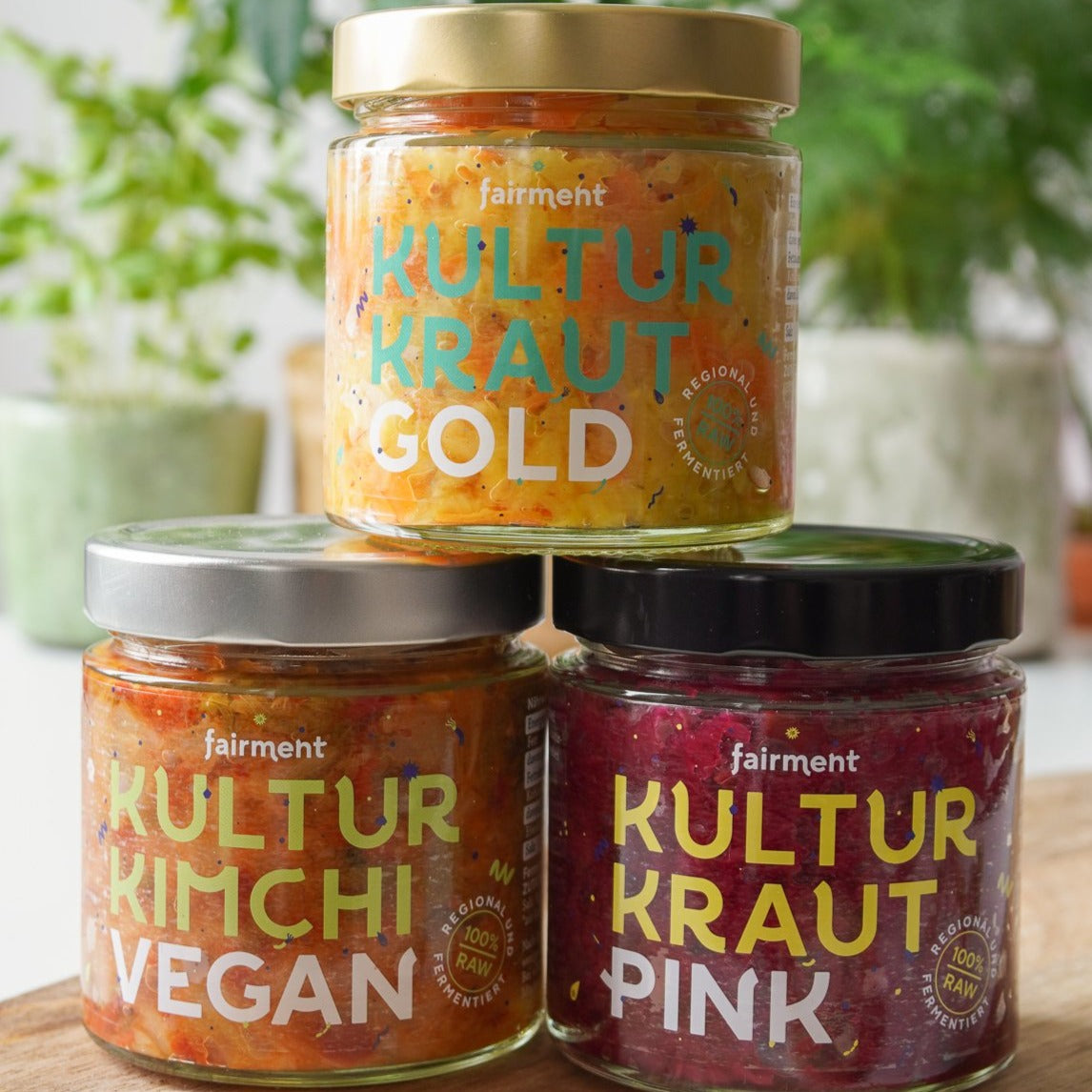 Rohkost, fairment, fermentiertes Kraut, Sauerkraut, Rotkohl, fermentierte Lebensmittel, fermentation, probiotisch, Kraut, Kultur Kraut Probiermix, kimchi, veganes kimchi