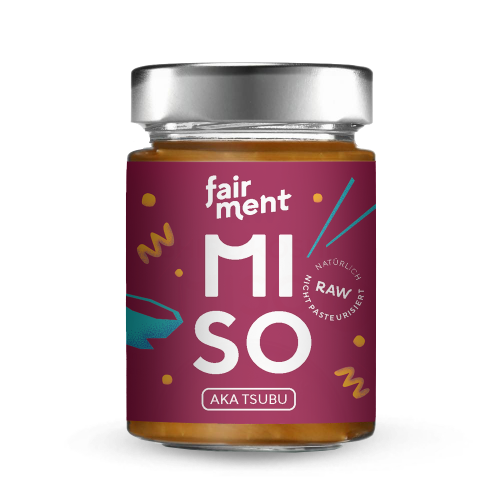 misopaste aufbewahren Bio Miso Aka Tsubu (Verkürztes MHD)