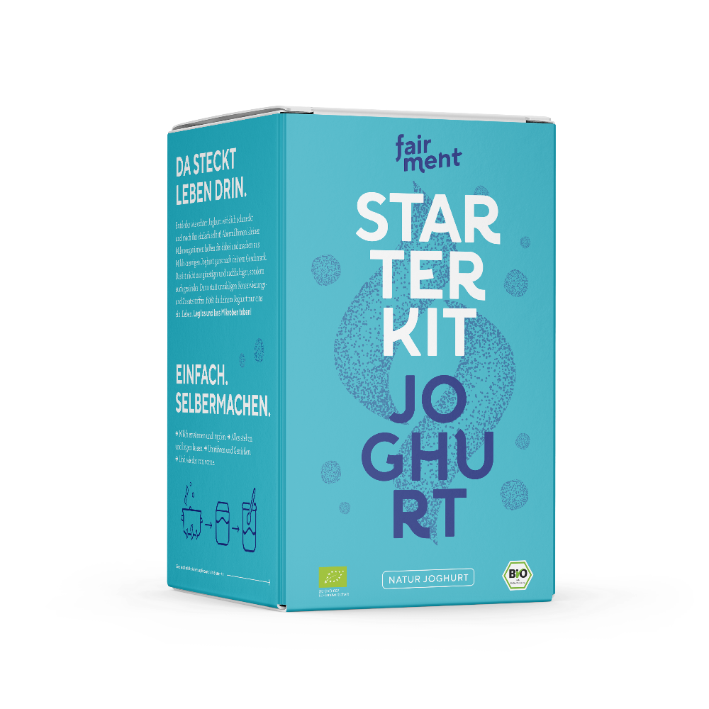 Joghurt Starter Kit mit Joghurtbereiter - Bio Joghurt selber machen
