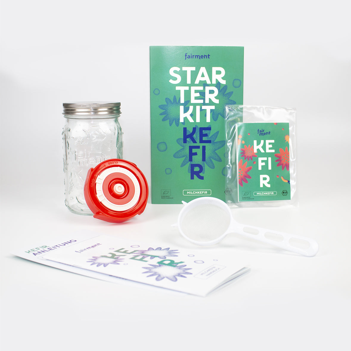 Milchkefir Starter Kit - Bio Milchkefir selbermachen