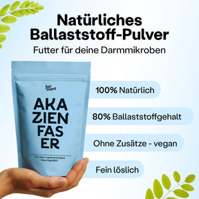 Akazienfaser Pulver