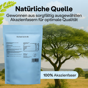 Akazienfaser Pulver