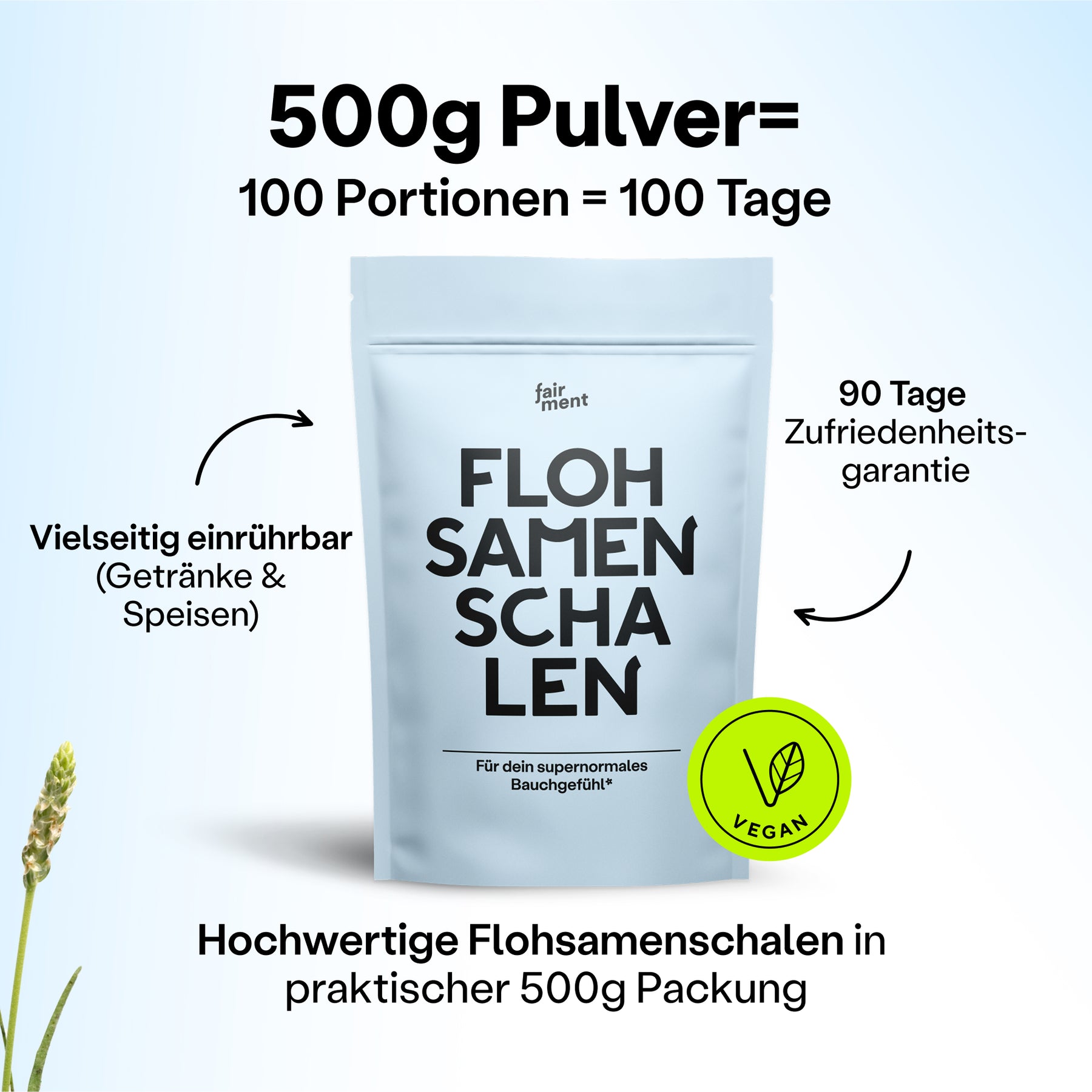Flohsamenschalen