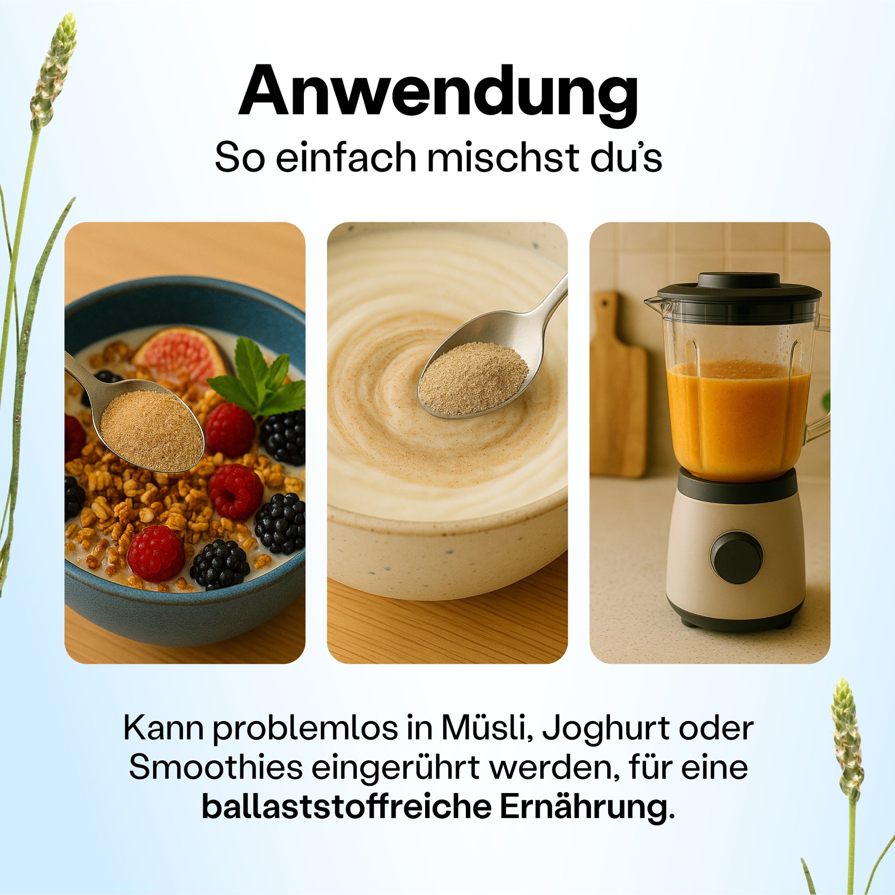 Flohsamenschalen