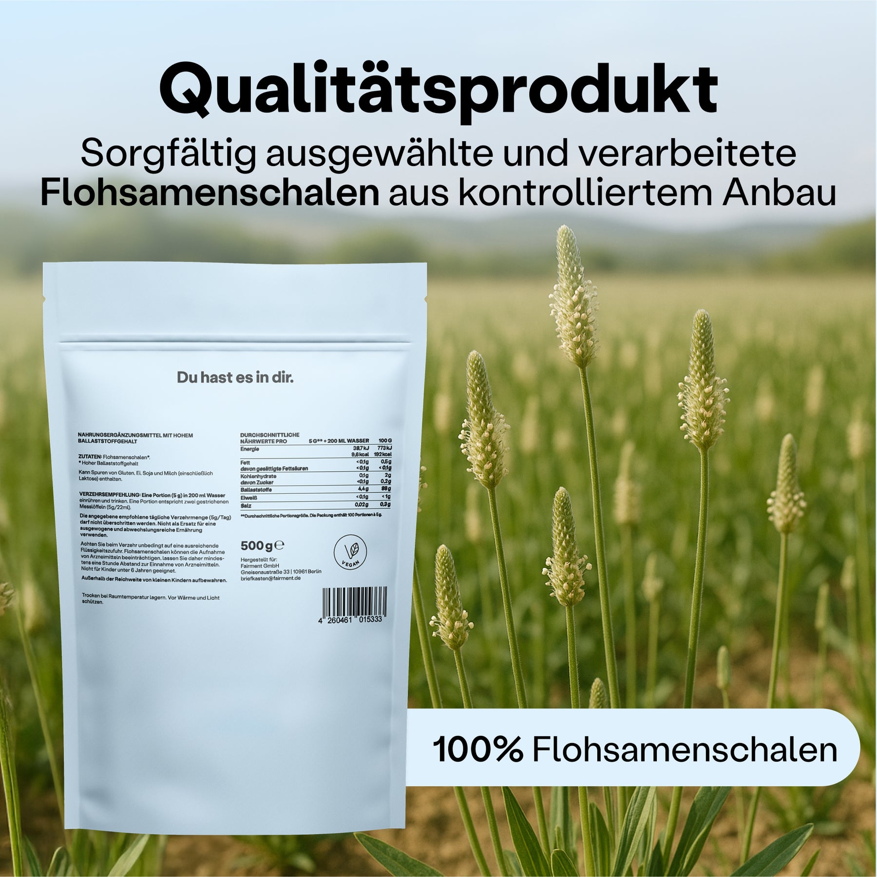 Flohsamenschalen