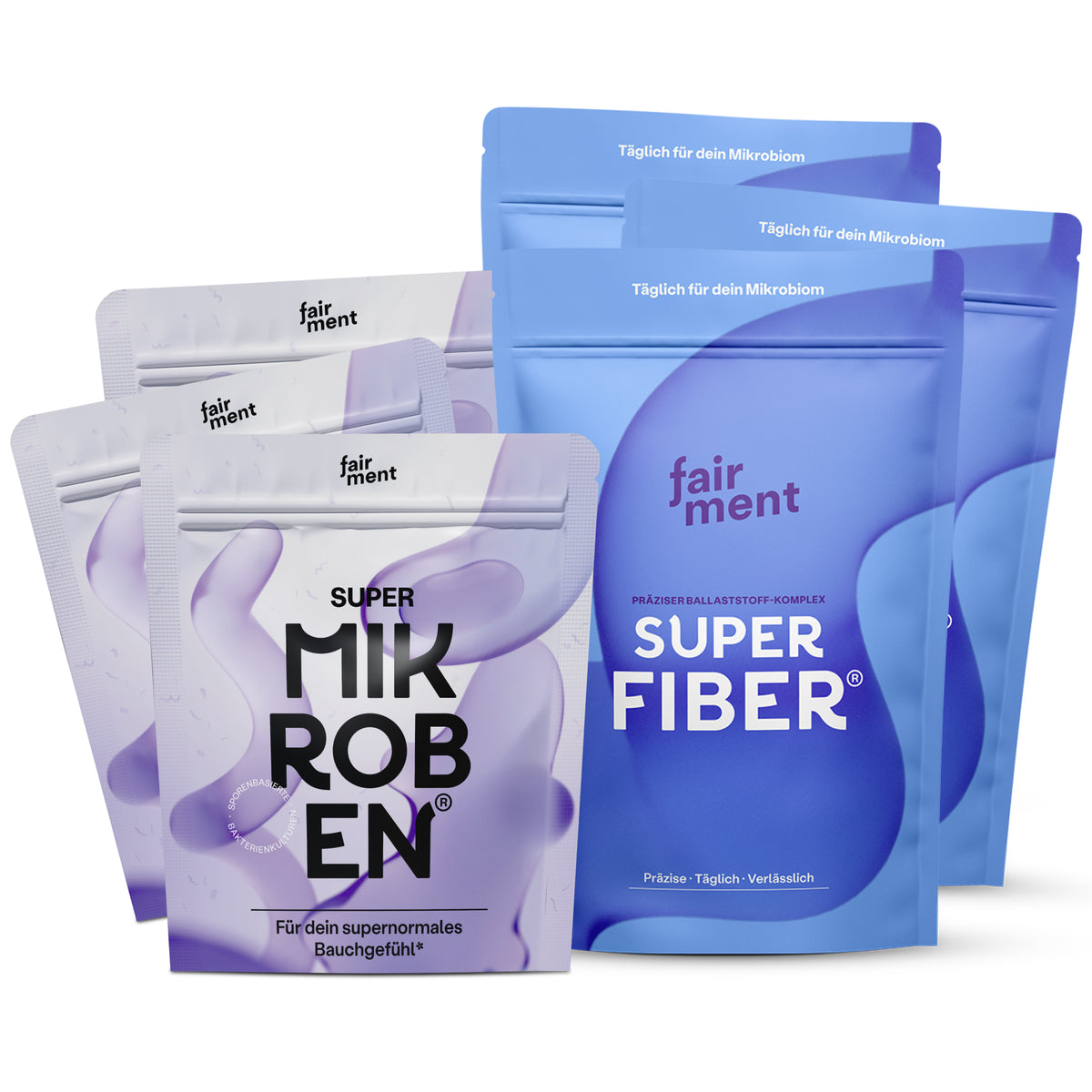 Darmharmonie Paket (3x SuperMikroben® + 3x SuperFiber®)