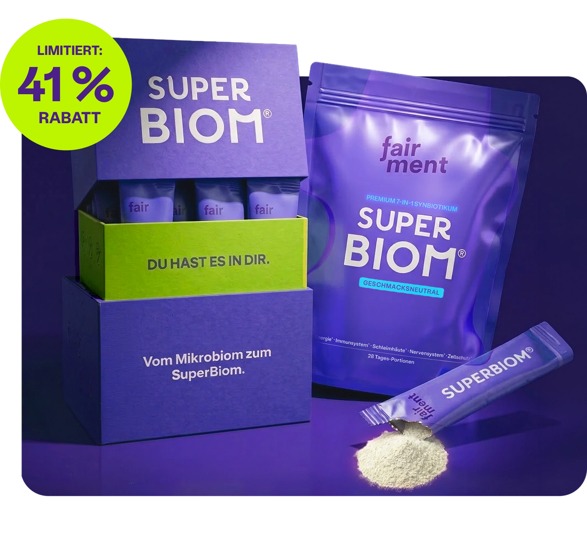 Mach dein Mikrobiomzum Superbiom.
