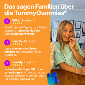 TummyGummies® – Premium Biotika für die ganze Familie