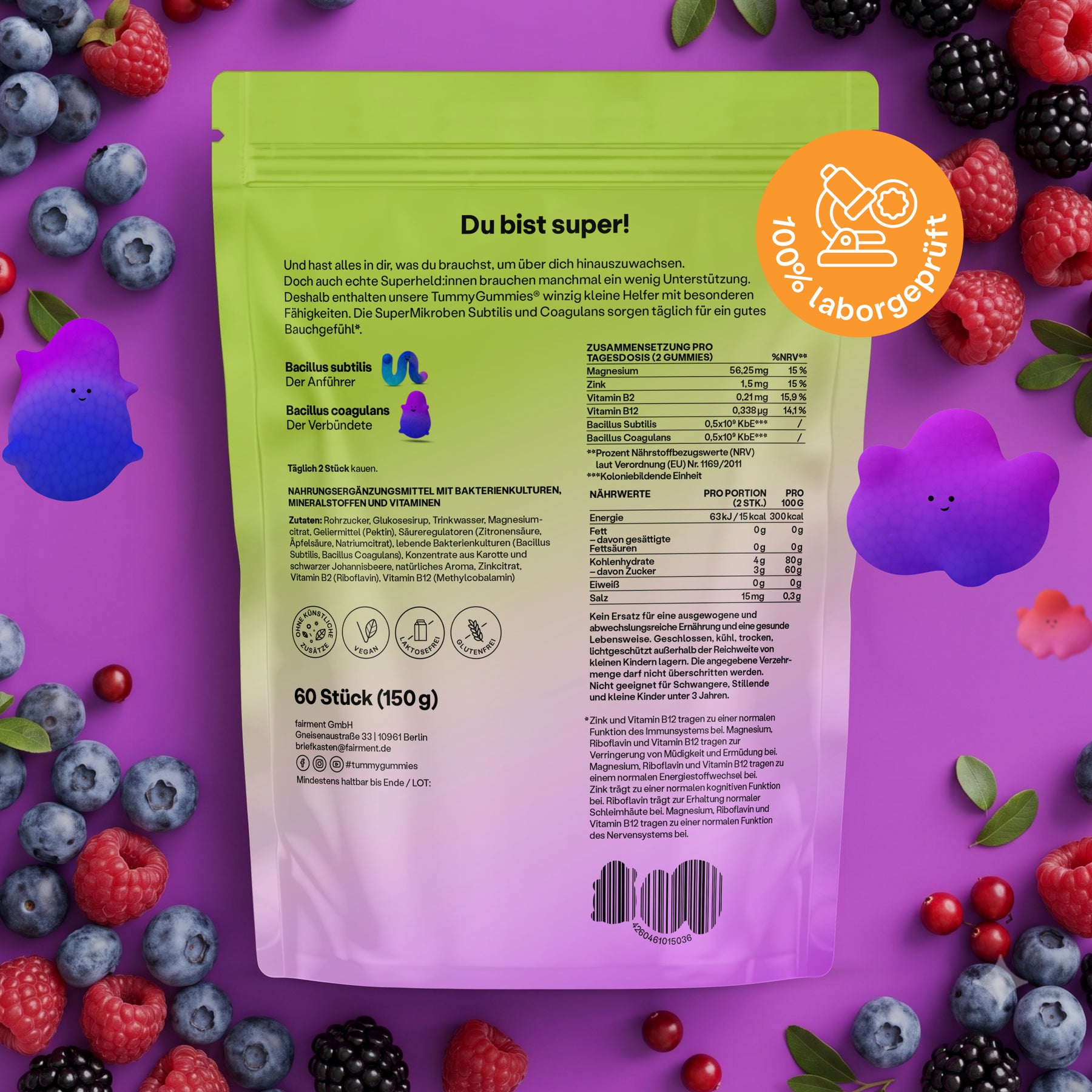 TummyGummies® – Premium Biotika für die ganze Familie