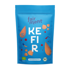 kefirkristalle aufbewahren Bio Wasserkefir Kristalle (30 g) zertifizierte Bio Qualität, frisch & lebendig inkl. Anleitung von fairment