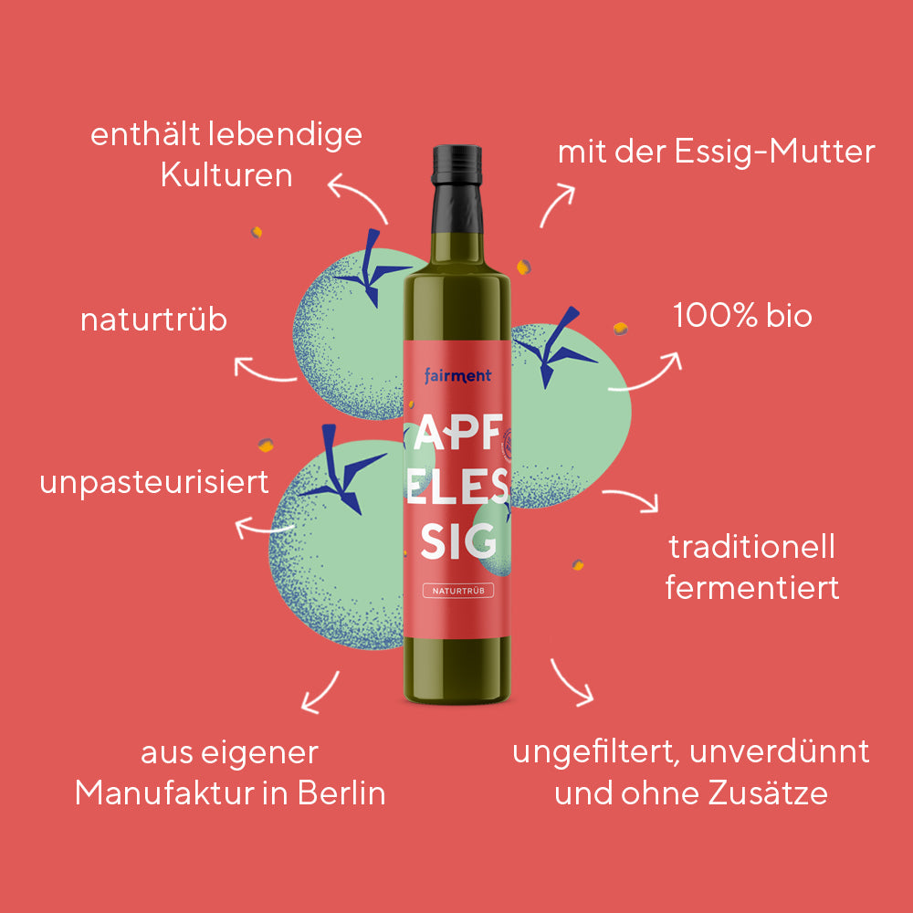 wie lange kann man apfelessig aufbewahren Bio Apfelessig