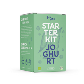 Joghurt Starter Kit mit Joghurtbereiter - veganen Joghurt selber machen