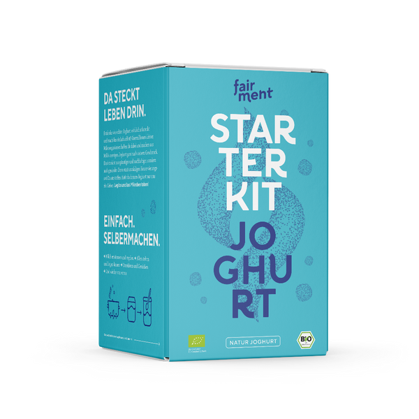 joghurt in edelstahl aufbewahren Joghurt Starter Kit mit Joghurtbereiter